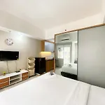 Homey And Cozy Stay Studio Gateway Park Lrt City Bekasi Apartment By Travelio